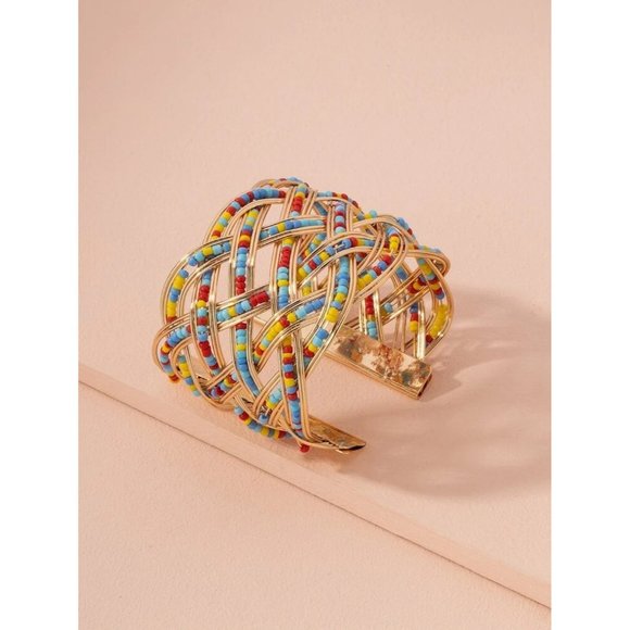 Bead Decor Bangle - Picture 2 of 4